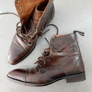 Vintage Ankle Lace up Boots John Fluevog